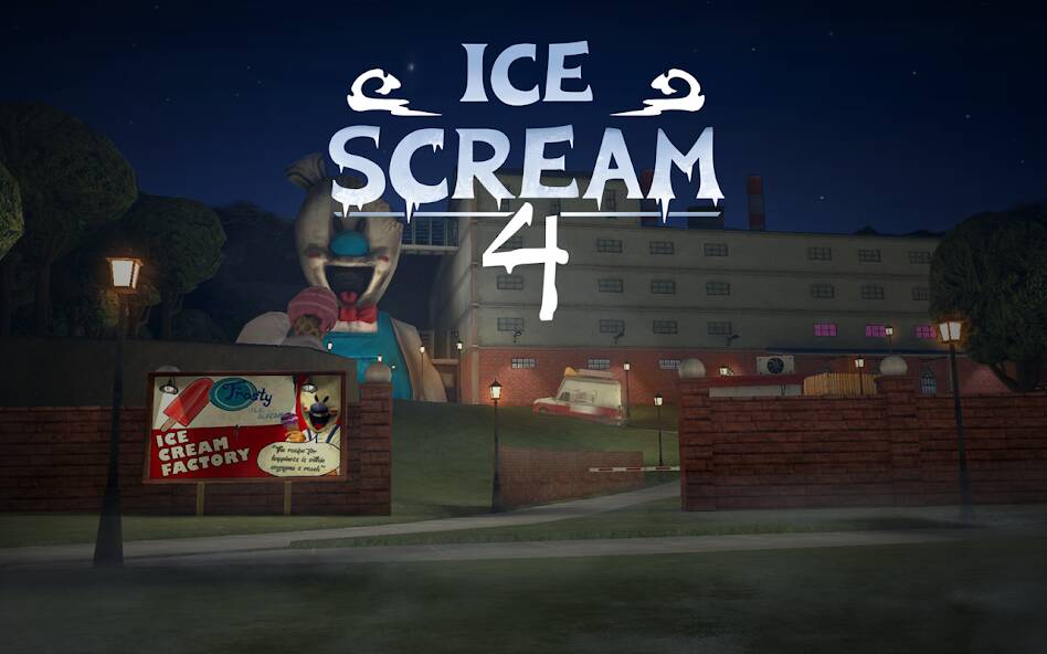 Взломанная Ice Scream 4: Rod's Factory на Андроид - Взлом много денег