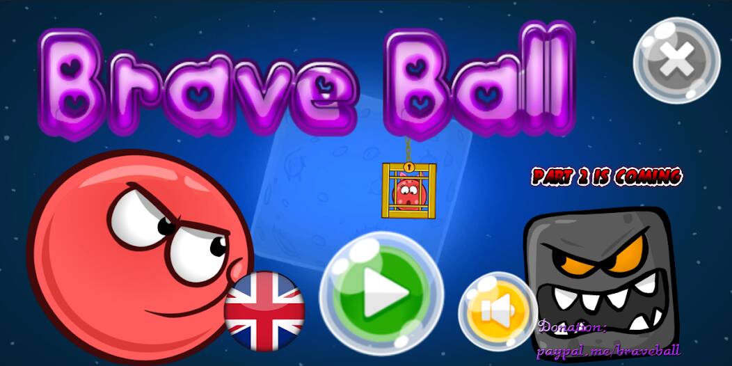 Взломанная Brave Ball (Game Troll) на Андроид - Взлом много денег