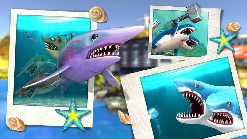 Взломанная Двойная атака акулы в PvP на Андроид - Взлом много денег
