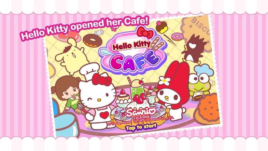 Взломанная Hello Kitty Cafe на Андроид - Взлом все открыто