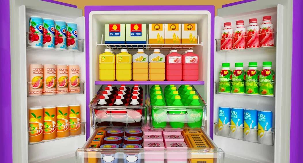 Взломанная Заполнять Холодильник на Андроид - Взлом много денег