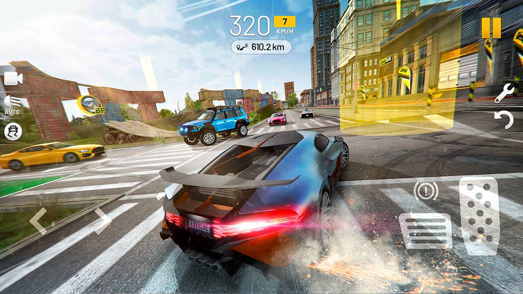 Взломанная Extreme Car Driving Simulator на Андроид - Взлом много денег