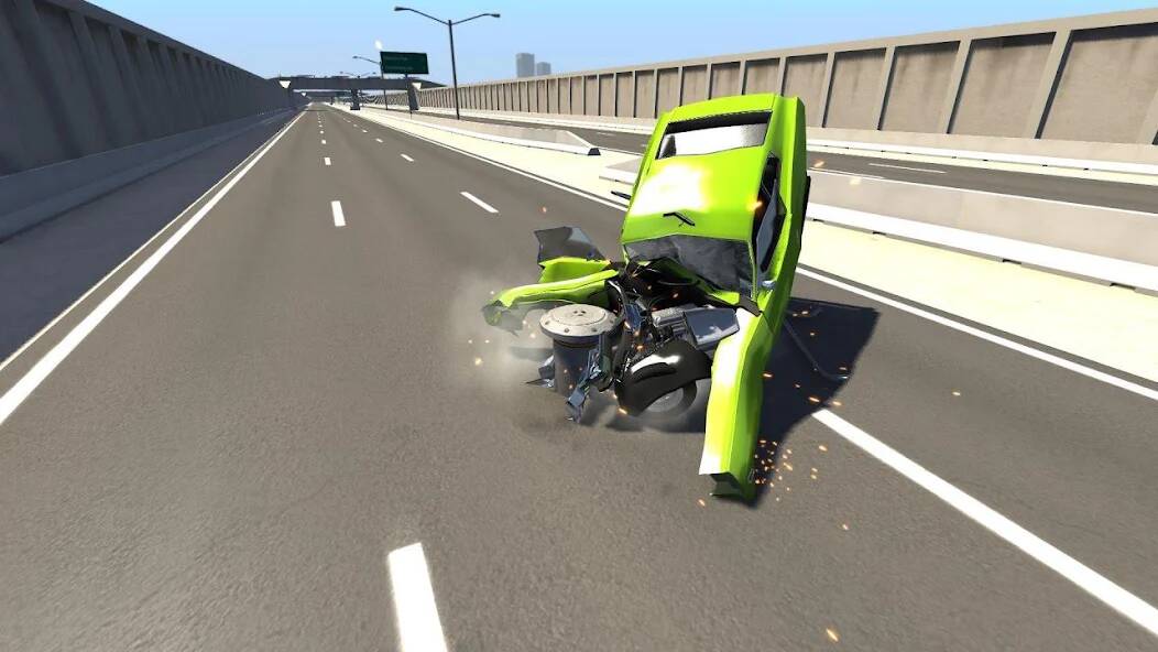 Взломанная Car Crash III Beam Симулятор Р на Андроид - Взлом много денег