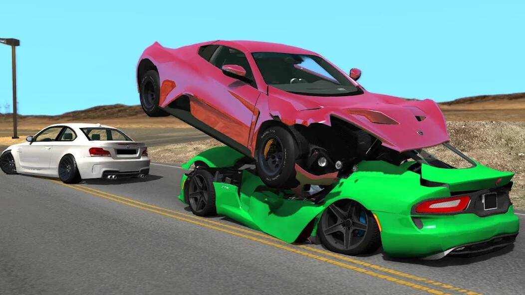 Взломанная Car Crash III Beam Симулятор Р на Андроид - Взлом много денег