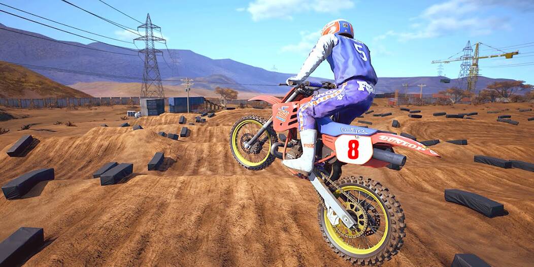 Взломанная Dirt MX Bikes KTM Motocross 3D на Андроид - Взлом все открыто