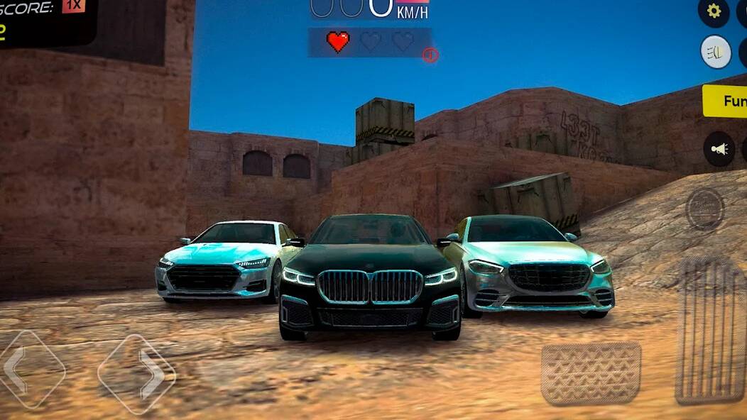 Взломанная Racing in Car - Multiplayer на Андроид - Взлом на деньги