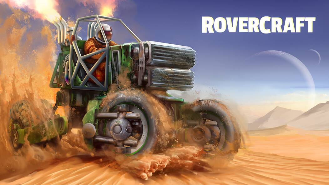 Взломанная RoverCraft - построй луноход на Андроид - Взлом на деньги