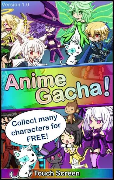 Взломанная Anime Gacha! (Simulator & RPG) на Андроид - Взлом много денег