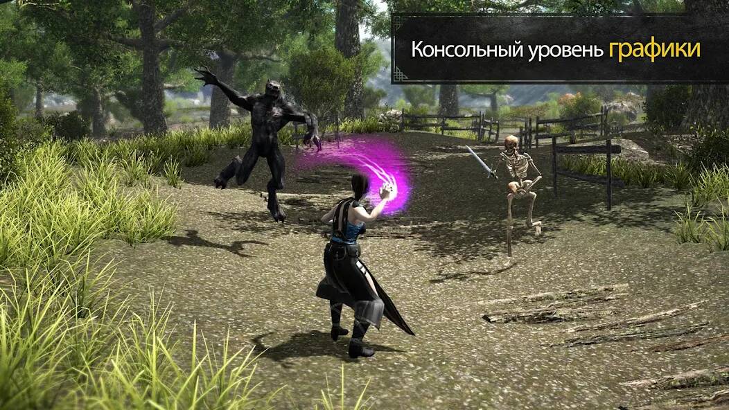 Взломанная Evil Lands: Online Action RPG на Андроид - Взлом много денег