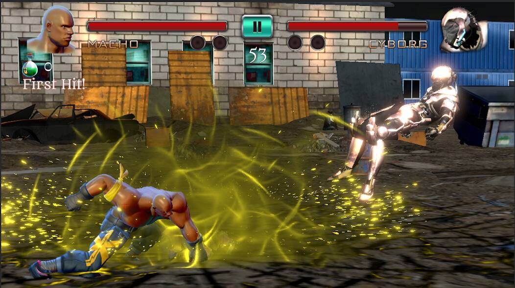 Взломанная Ninja Games Fighting: Kung Fu на Андроид - Взлом все открыто