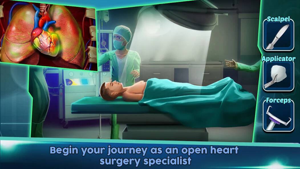 Взломанная Хирургия Доктор Тренажер Игры на Андроид - Взлом все открыто