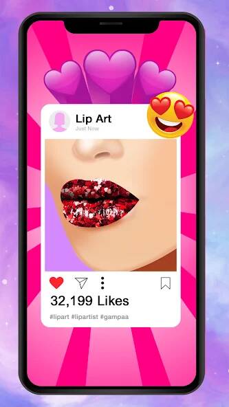 Взломанная игра для губ макияж красоты -  на Андроид - Взлом все открыто