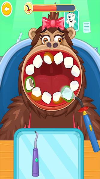 Взломанная Детский врач : стоматолог на Андроид - Взлом все открыто