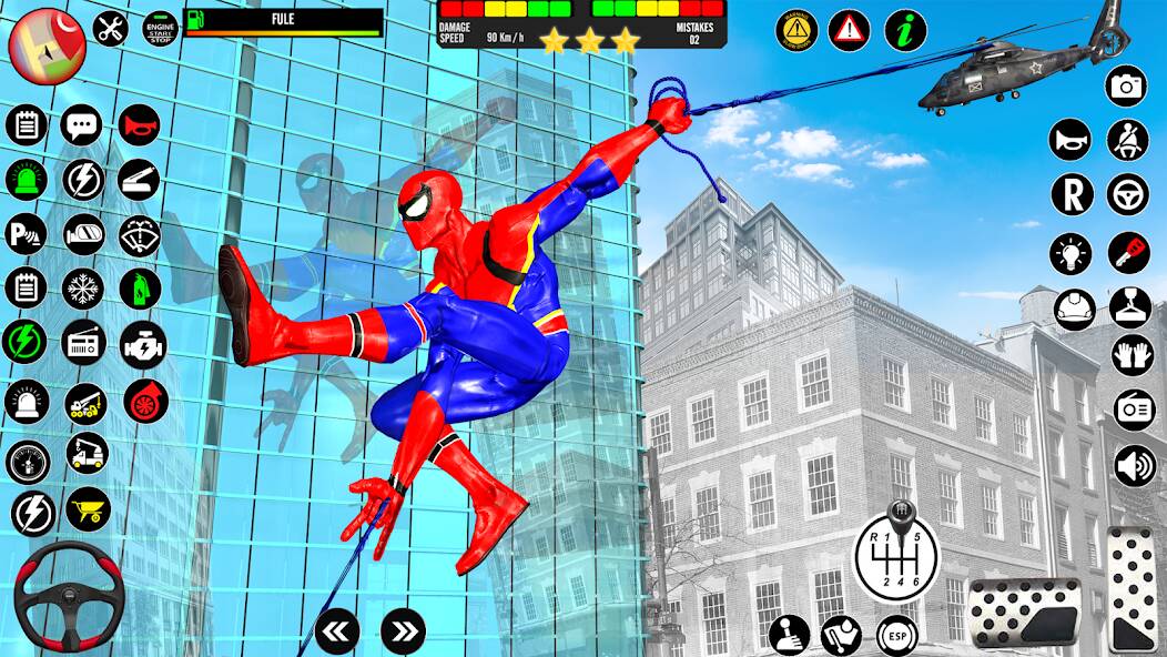 Взломанная Человек-паук-герой: игры-пауки на Андроид - Взлом много денег