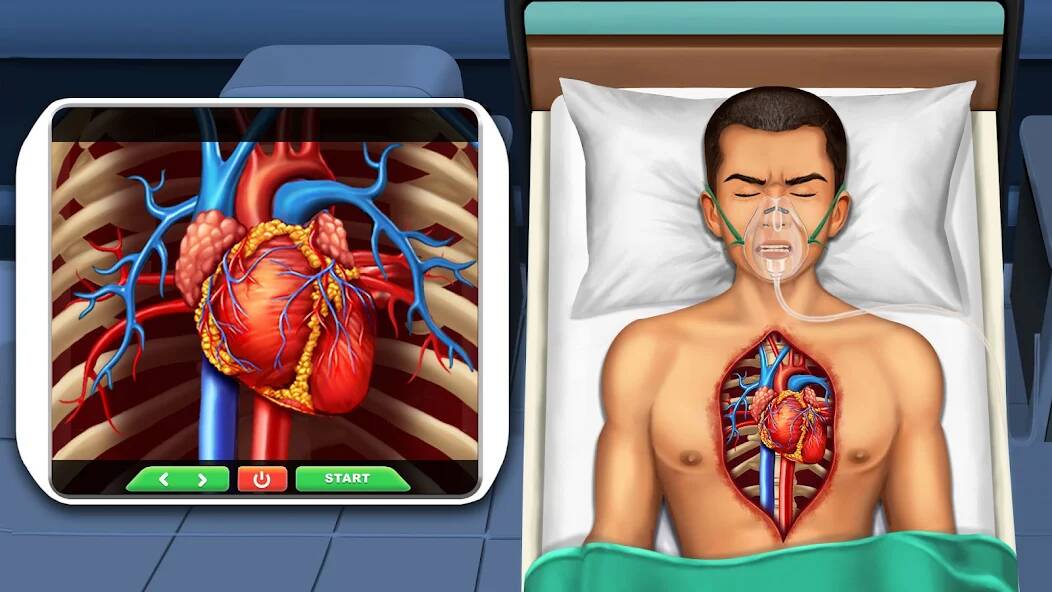 Взломанная игры хирургии: Тренажер Игры на Андроид - Взлом все открыто