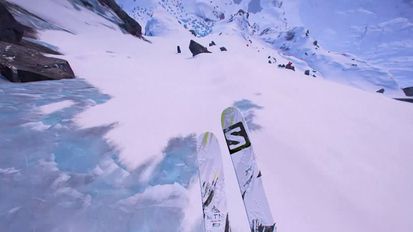  Snowboarding Steep   -   
