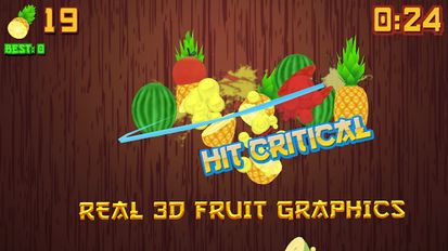 Ninja Slice Fruit   -   