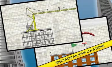  Stickman Base Jumper   -   