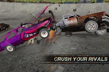 Взломанная Demolition Derby: Crash Racing на Андроид - Взлом все открыто