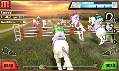 Взломанная Скачки 3D - Horse Racing на Андроид - Взлом на деньги