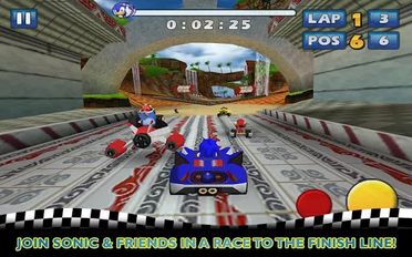 Взломанная Sonic & SEGA All-Stars Racing™ на Андроид - Взлом много денег