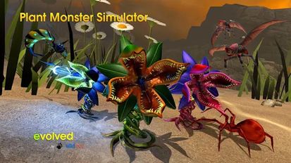 Взломанная Plant Monster Simulator на Андроид - Взлом все открыто