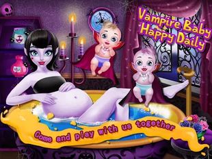  Vampire Baby Happy Daily   -   