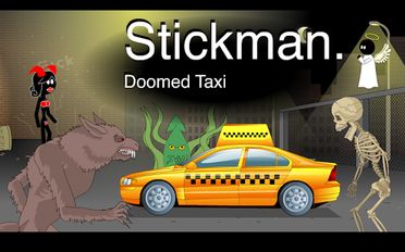 Взломанная Stickman mentalist Doomed taxi на Андроид - Взлом на деньги