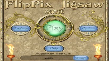 Взломанная FlipPix Jigsaw - Agate на Андроид - Взлом много денег