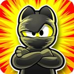 Взломанный Ninja Hero Cats на Андроид - Преврати монстров в фарш