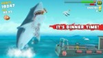 Взломанная Hungry Shark Evolution на Андроид - Пришло время обеда
