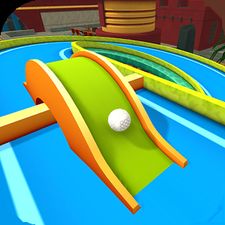 Взломанная Mini Golf 3D City Stars Arcade на Андроид - Взлом много денег