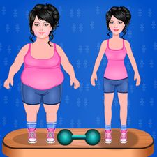 Взломанная Fat To Slim Fitness Girl Game на Андроид - Взлом все открыто