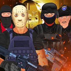 Взломанная Justice Rivals 3 Cops&Robbers на Андроид - Взлом на деньги