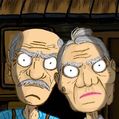 Взломанная Grandpa And Granny Home Escape на Андроид - Взлом все открыто