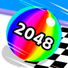 Взломанная Ball Run 2048: merge number на Андроид - Взлом все открыто