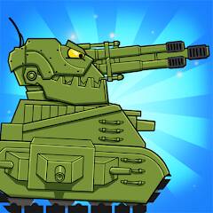 Взломанная Merge Tanks: Танки vs Танчики на Андроид - Взлом все открыто