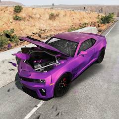 Взломанная RCC - Real Car Crash Simulator на Андроид - Взлом на деньги