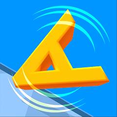 Взломанная Type Spin: alphabet run game на Андроид - Взлом на деньги