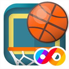 Взломанная Basketball FRVR - Dunk Shoot на Андроид - Взлом все открыто