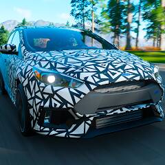 Взломанная Drive Ford Focus RS Simulator на Андроид - Взлом много денег