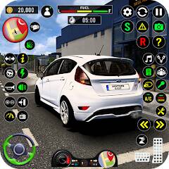 Взломанная School Car Game 3d Car Driving на Андроид - Взлом на деньги