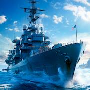 Взломанная Force of Warships: Корабли PvP на Андроид - Взлом много денег