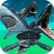 Взломанная Dino Battle Arena Jurassic Sea на Андроид - Взлом на деньги