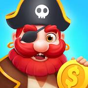 Взломанная Coin Rush - Pirate GO! на Андроид - Взлом много денег