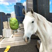 Взломанная Horse Riding Rooftop на Андроид - Взлом много денег