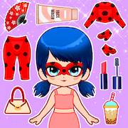 Взломанная Doll Dress Up: Makeup Games на Андроид - Взлом много денег