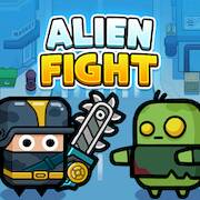 Взломанная Alien Fight: Police vs Zombie на Андроид - Взлом на деньги