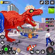 Взломанная Extreme City Dinosaur Smasher на Андроид - Взлом на деньги