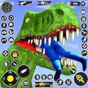 Взломанная Wild Dinosaur Hunter Zoo Games на Андроид - Взлом много денег